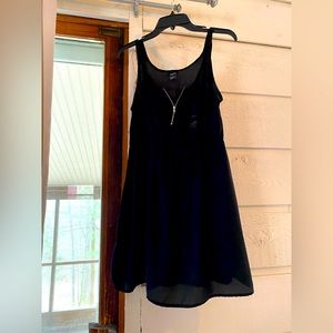 Black lightweight summer dress